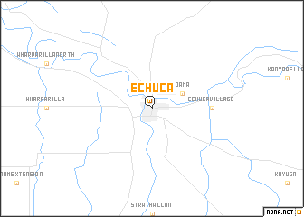 map of Echuca