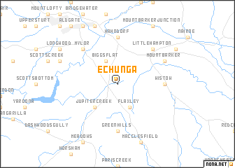 map of Echunga
