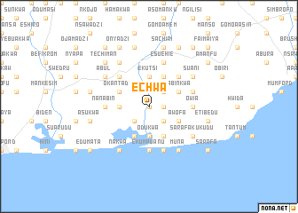 map of Echwa