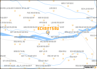 map of Eckartsau