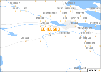 map of Eckelsbo