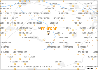 map of Eckerde