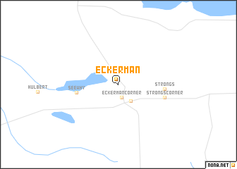 map of Eckerman