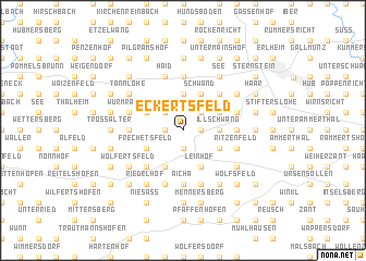 map of Eckertsfeld