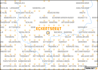 map of Eckertsreut