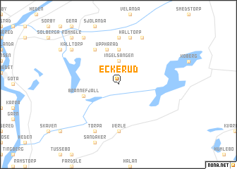 map of Eckerud