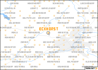 map of Eckhorst