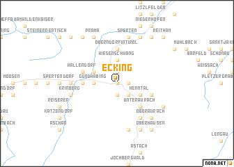 map of Ecking