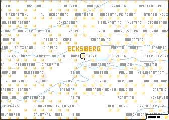 map of Ecksberg