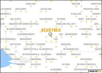 map of Eckstock