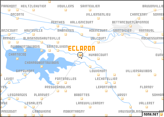 map of Éclaron