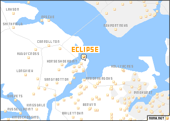 map of Eclipse