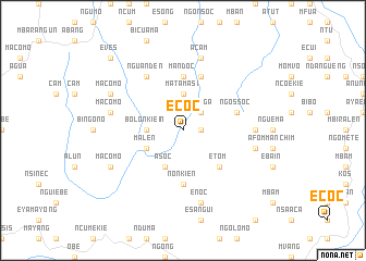 map of Ecoc