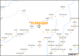 map of Econeguon