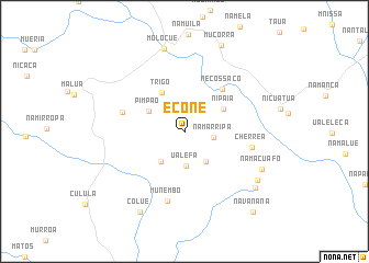 map of Econe