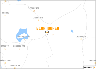 map of Ecuandureo