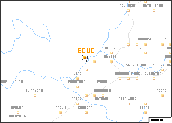 map of Ecuc