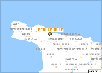 map of Éculleville