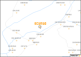 map of Ecundo