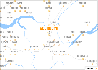 map of Ecurudya