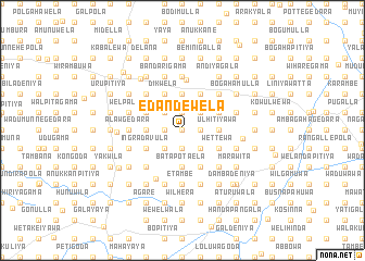 map of Edandewela