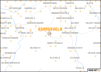 map of Edandewela