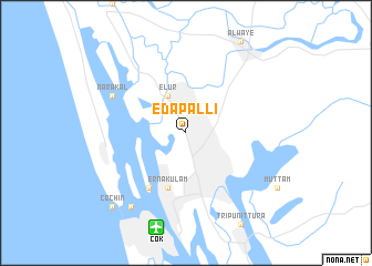 map of Edapalli