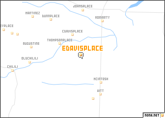 map of E Davis Place