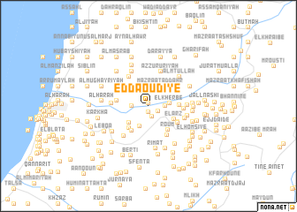 map of Ed Daoudîyé