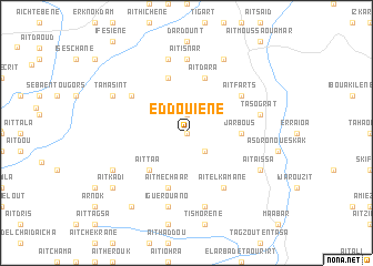 map of Eddouiene