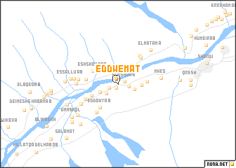 map of Ed Dwemat