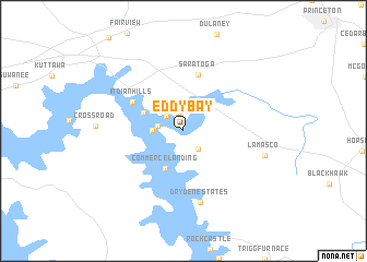 map of Eddy Bay