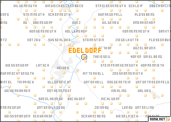 map of Edeldorf