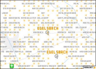 map of Edelsbach