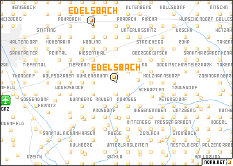 map of Edelsbach