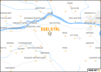 map of Edelstal