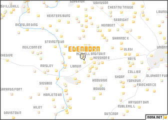 map of Edenborn