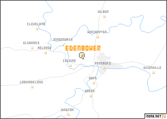 map of Edenbower