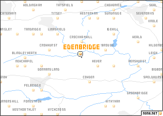 Edenbridge (United Kingdom) map - nona.net