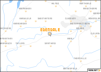 map of Edendale