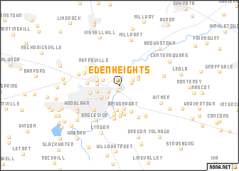 map of Eden Heights