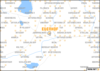 map of Edenhof