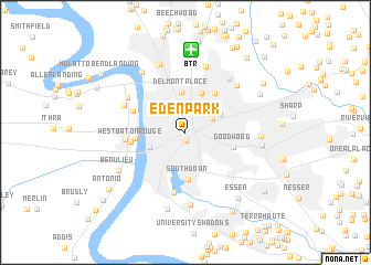 map of Eden Park