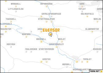 map of Edensor