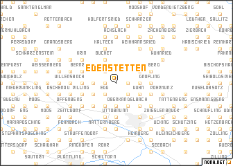 map of Edenstetten