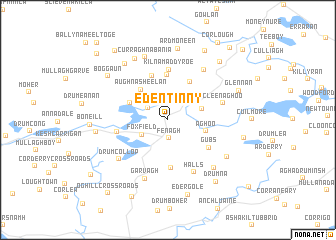 map of Edentinny