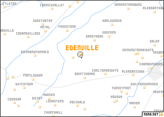 map of Edenville