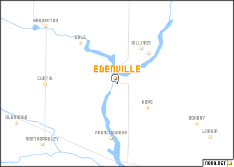 map of Edenville