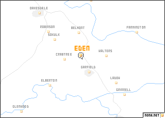 map of Eden