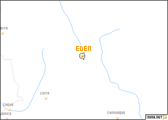 map of Edén